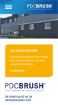 Mobile Screenshot of pdcbrush.be